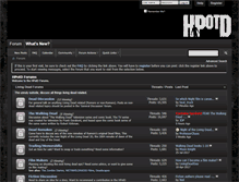Tablet Screenshot of forum.homepageofthedead.com